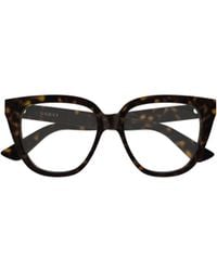 Gucci - Geometric Eyeglasses - Lyst