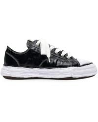 Maison Mihara Yasuhiro - Peterson23 Og Sole Wrinkled Leather Low-Top Sneakers - Lyst