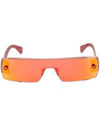 Alaïa - Alaïa Azzedine Shield Frame Sunglasses - Lyst