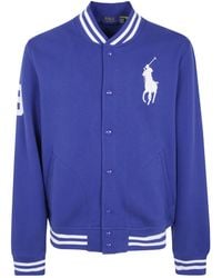 Polo Ralph Lauren - Pony Embroidered Varsety Jacket - Lyst