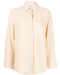 Vince - Tie-Fastened Open Back Shirt - Lyst