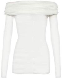 Christopher Esber - Draped Blouse - Lyst