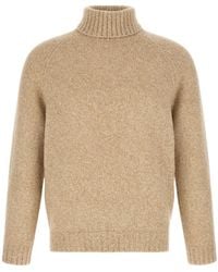 Brunello Cucinelli - Raglan Sleeved Turtleneck Sweater - Lyst