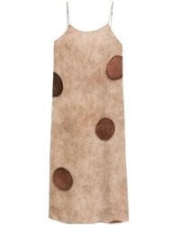 Uma Wang - Anaya Polka-Dot Midi Dress - Lyst