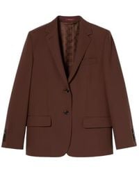 Gucci - Single-Breasted Wool-Blend Blazer - Lyst