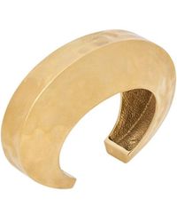 Saint Laurent - Plateau Dome Cuff - Lyst