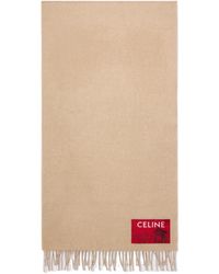 Celine - Cashmere Wool Scarf - Lyst