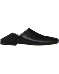 Lemaire - Folding-Heel Square-Toe Slippers - Lyst