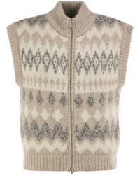 Peserico - Sequin-Embellished Waistcoat - Lyst