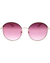 Longchamp - Round Frame Sunglasses - Lyst