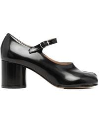 Maison Margiela - Tabi Buckle-Fastened Mary Jane Pumps - Lyst