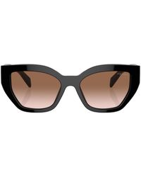 Prada - Eyewear Butterfly Frame Sunglasses - Lyst