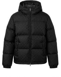 Gucci - Gg Nylon Canvas Down Jacket - Lyst