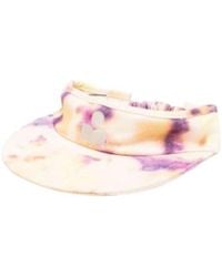 Isabel Marant - Logo-Embroidered Tie-Dye Visor - Lyst