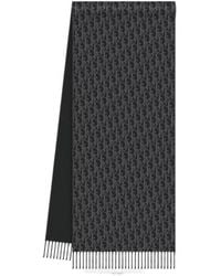 Dior - Homme Fringed Edge Scarf - Lyst