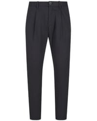 Herno - Button Detailed Tapered Trousers - Lyst
