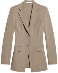 Helmut Lang - Zip-Detailed Blazer - Lyst