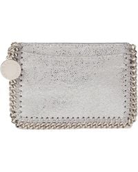 Stella McCartney - Falabella Chain-Embellished Card Holder - Lyst