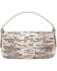 Fendi - Baguette 26424 Ff Buckle Shoulder Bag - Lyst