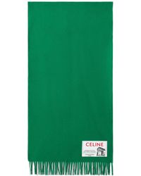Celine - Cashmere Wool Scarf - Lyst