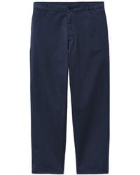 Carhartt - Logo-Patch Trousers - Lyst