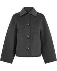 Soeur - Short-Sleeved Button-Down Jacket - Lyst