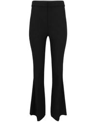 Vince - Mid-Rise Cropped Flared Trousers - Lyst
