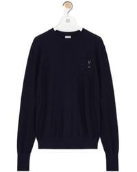 Loewe - X Louis Wain Wool-Blend Anagram Cat Sweater - Lyst