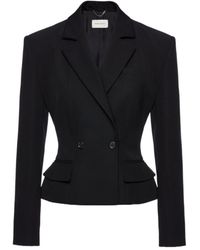 Magda Butrym - Double-Breasted Fitted Jacket - Lyst