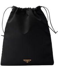 Prada - Drawstring Clutch - Lyst