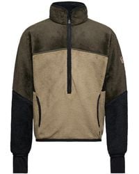 Moncler - Grenoble Polartec High Neck Sweatshirt - Lyst