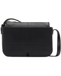 Burberry - Snip Logo Printed Crossbody Bag - Lyst