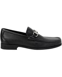 Ferragamo - Logo Buckle Business Casual Shoes - Lyst
