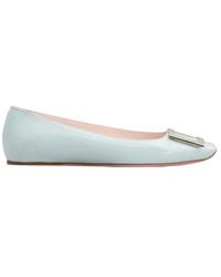Roger Vivier - Trompette Logo Ballet Shoes - Lyst