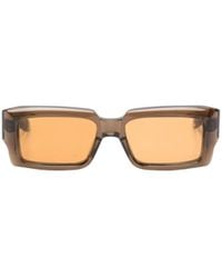 Jacques Marie Mage - Quant Rectangle-Frame Sunglasses - Lyst