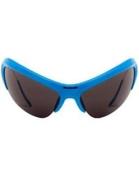 Balenciaga - Eyewear Wire Cat Sunglasses - Lyst