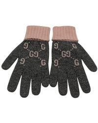 Gucci - Gg Jacquard Gloves - Lyst