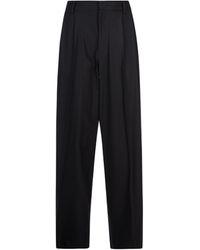 GIUSEPPE DI MORABITO - High Waist Straight Casual Pants - Lyst