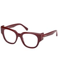 Max Mara - Round-Frame Glasses - Lyst