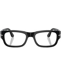 Persol - Rectangular Frame Glasses - Lyst