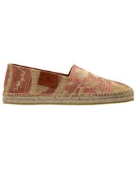 Etro - Paisley-Print Round Toe Espadrilles - Lyst