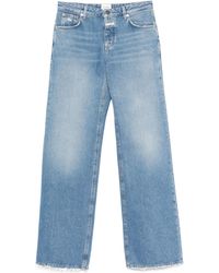 Closed - Logo-Patch Jeans - Lyst
