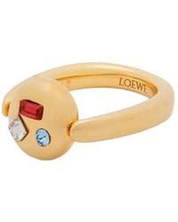 Loewe - Anagram Pebble Ring - Lyst