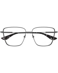 McQueen - Eyewear Square Frame Glasses - Lyst