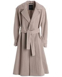 Yohji Yamamoto - C/Li Belted Trench Coat - Lyst