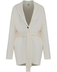 TOTEME - Totême Single-Breasted Belted Coat - Lyst