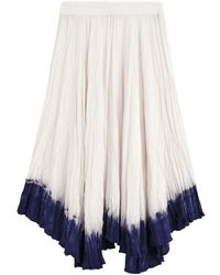 JOSEPH - Crinkled Midi Skirt - Lyst