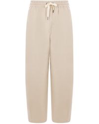 Brunello Cucinelli - Drawstring Straight-Leg Track Pants - Lyst