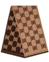 Gucci - Gg Jacquard Scarf - Lyst