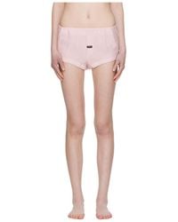 OPEN YY - Ruffled Side Boxer Briefs - Lyst